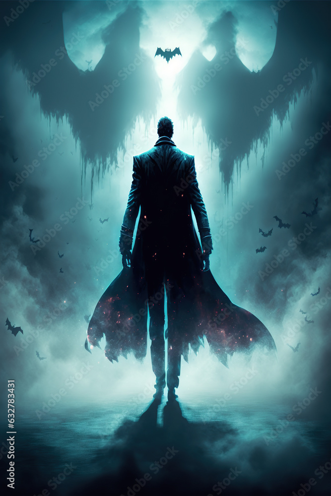 Obraz premium Dracula, Vampire, Creature of the Night, Cursed