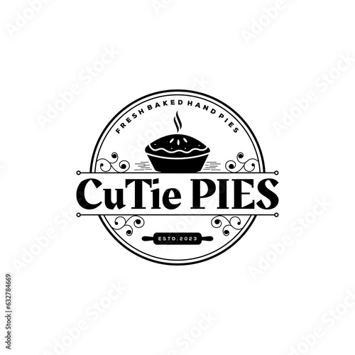 bakery pie logo design inspiration creative idea