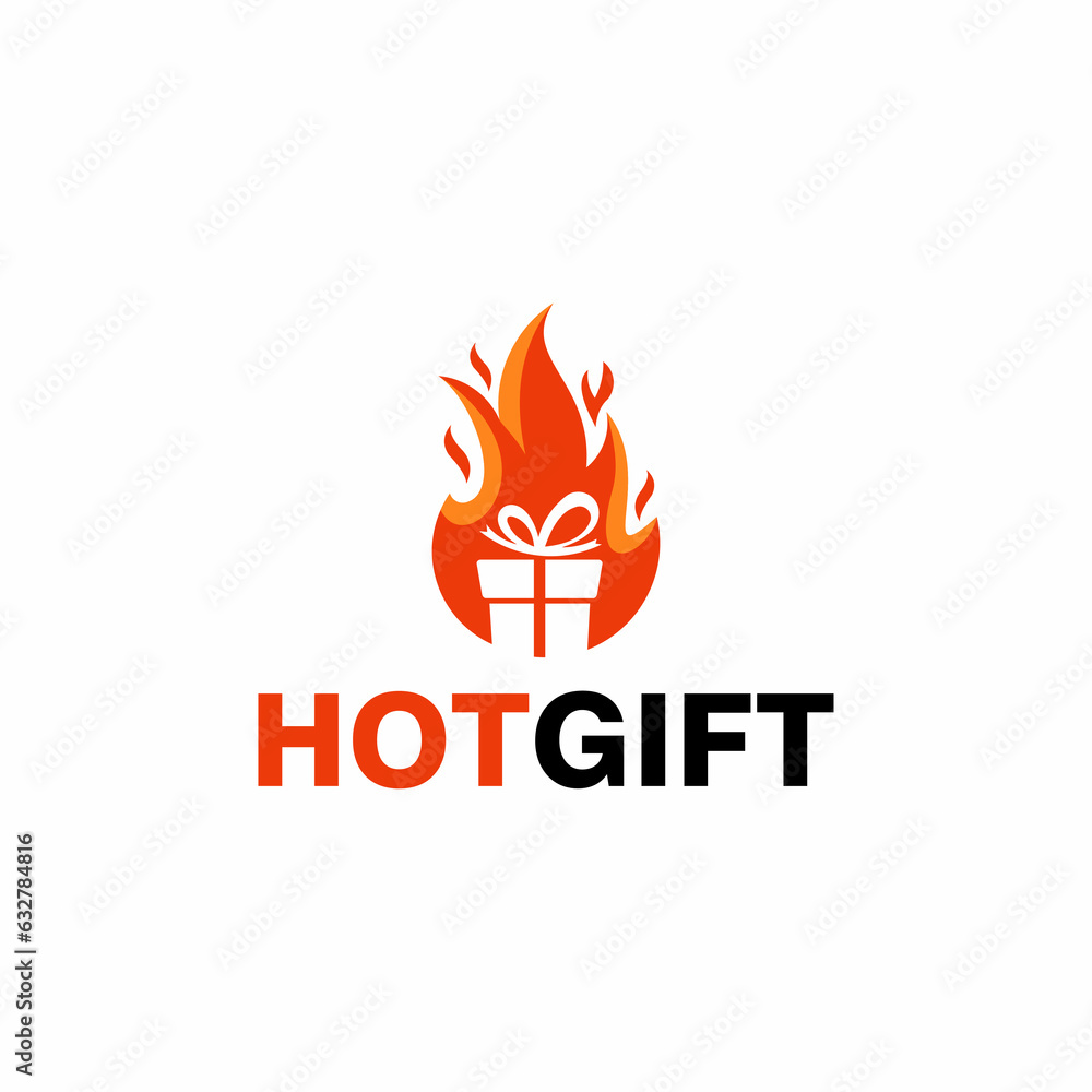 Gift logo design inspiration creative idea Gift logo design inspiration creative idea