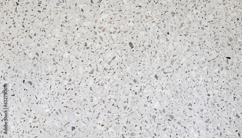 white terrazzo background. interior stone wall texture.