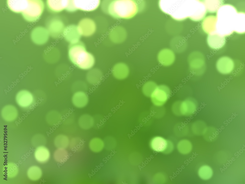 Obraz premium green bokeh background