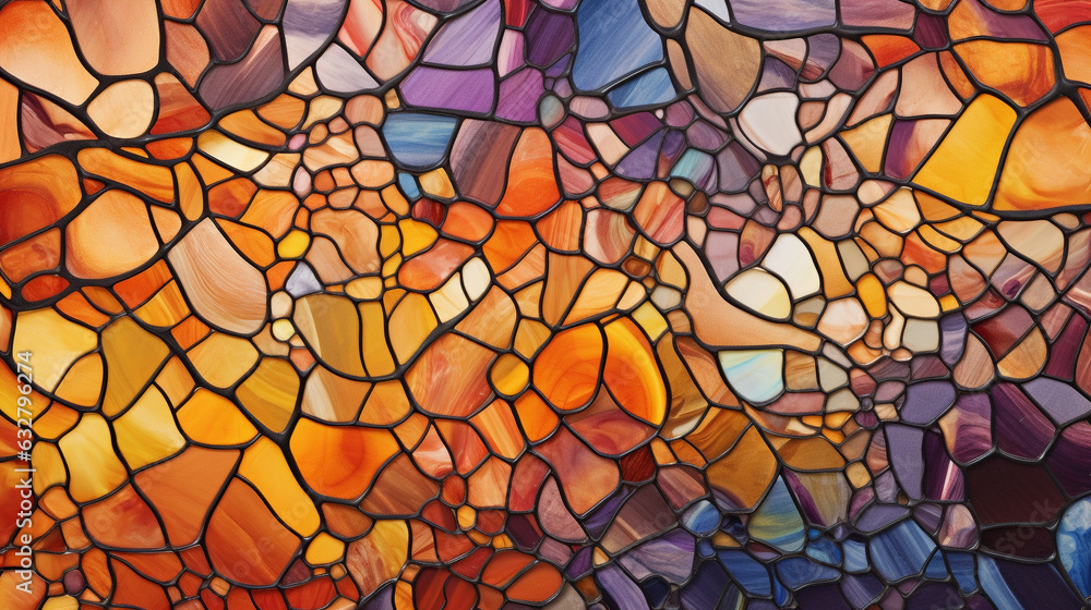 Organic Fluid Mosaic Organic Fluid Mosaic
