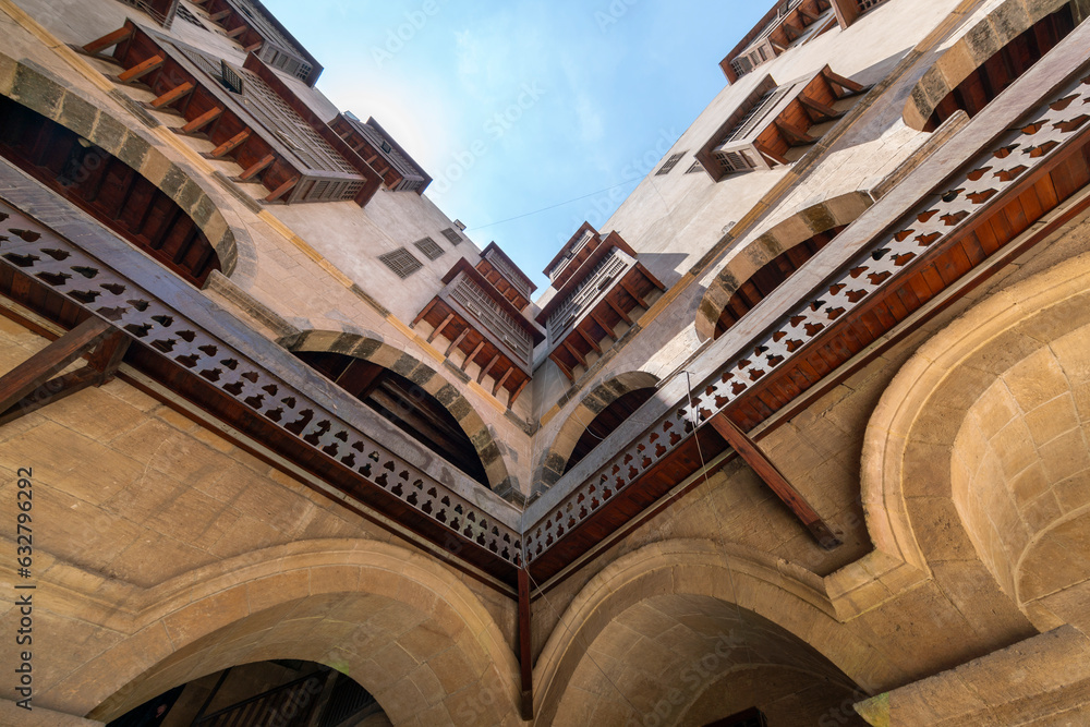 Wekalet Bazara'a memluk historic market in El Gamaliya, Islamic Cairo, Cairo, Egypt