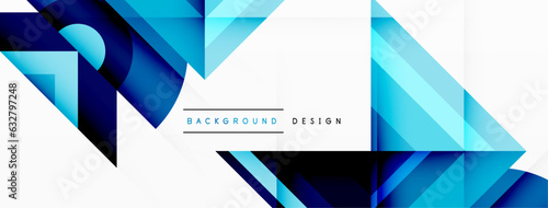 Visually captivating background design showcasing dynamic geometric lines, triangles, and squares. This composition blends precision and movement, creating an engaging graphic with a modern aesthetic