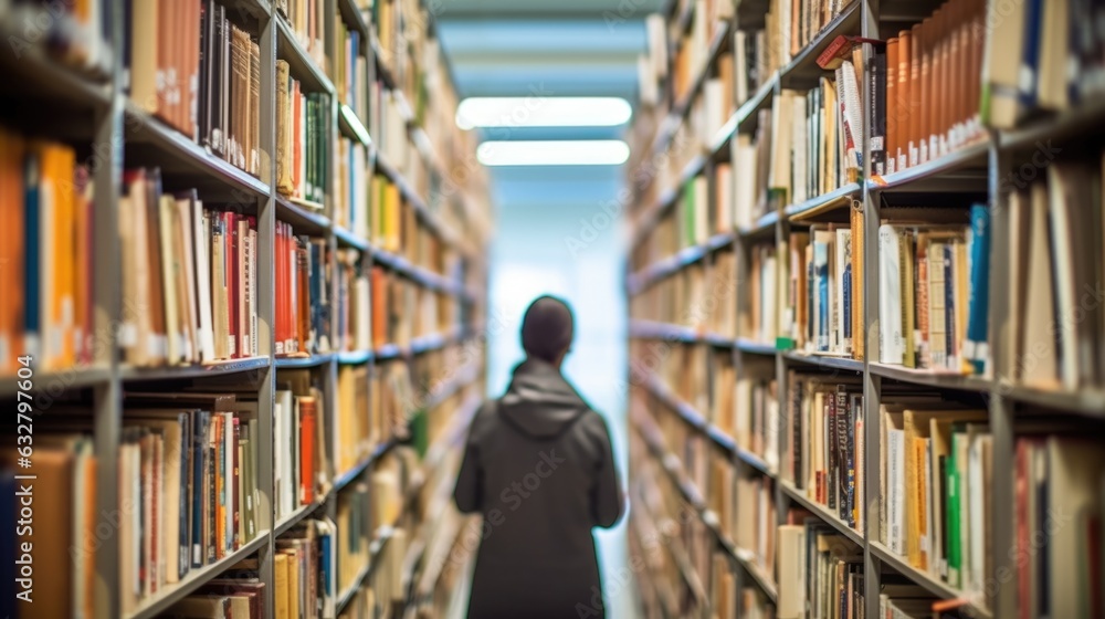 librarian organizing books in a library generative ai librarian organizing books in a library generative ai
