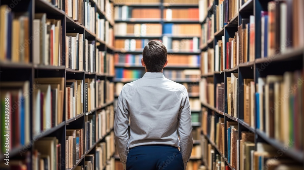 librarian organizing books in a library generative ai librarian organizing books in a library generative ai