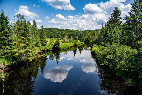 A river in the Adirondack region of New York