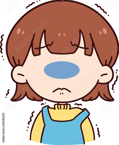 怒りに震える主婦