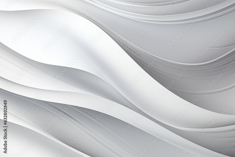 Abstract background with white and gray background with wavy lines. illustration Abstract background with white and gray background with wavy lines. illustration