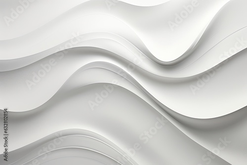 Abstract background with white and gray background with wavy lines. illustration