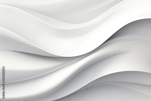 Abstract background with white and gray background with wavy lines. illustration