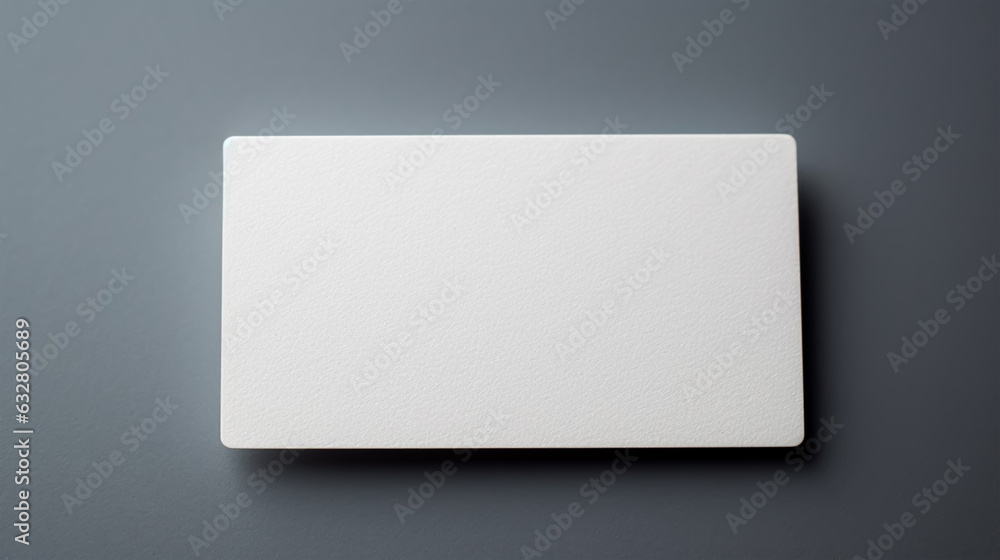 Blank white business card, Close-up mockup. Blank white business card, Close-up mockup.