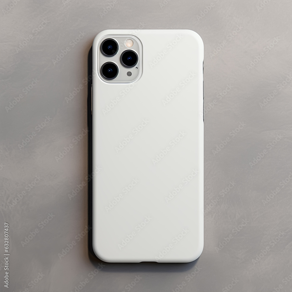 Smart phone mockup, back view of smart phone Smart phone mockup, back view of smart phone