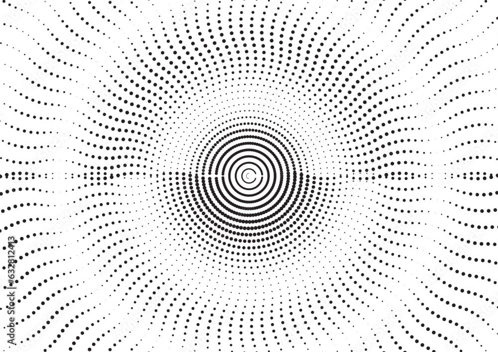 circle wave dot pattern background design circle wave dot pattern background design