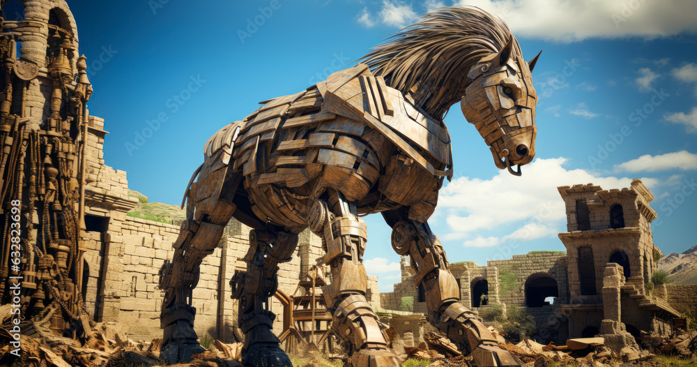Ancient Ruins: The Gates of Troy and the Trojan Horse