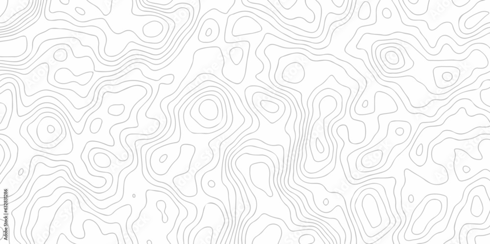 Seamless pattern with lines Topographic map. Geographic mountain relief ...