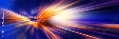 abstract blurred background, photo with linear radial blur effect
