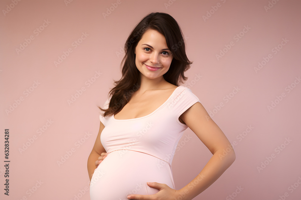 Pregnant woman for mother day, 9 month pregnant, feminine, mama, mom, mum, woman Pregnant woman for mother day, 9 month pregnant, feminine, mama, mom, mum, woman