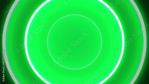Wallpaper Mural Abstract green background with circles for concerts, tv shows, vj projections, dance music videos, show parties, nightclubs, discos, and much more. 4k Torontodigital.ca