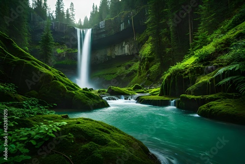 waterfall in the forest