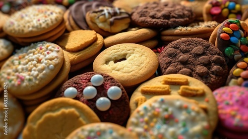 Assorted Cookie Closeup