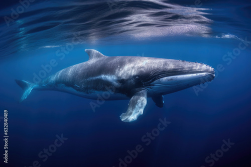 Complete Panorama of a Sei Whale