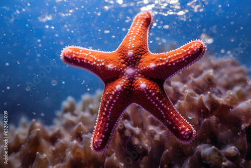 Vibrant Starfish Captured in Full Glory © AIproduction