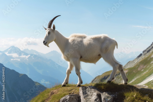 Majestic Saanen Goat