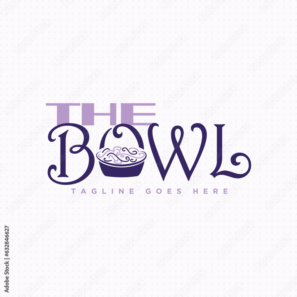 Naklejka premium Vector Modern minimalistic vector logo of food illustration