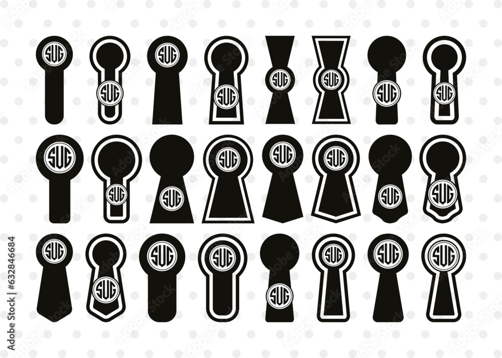 Keyhole Symbol Circle Monogram, Keyhole Symbol Svg, Keyhole Svg, Lock Svg, Key Svg, Keyhole Silhouette Bundle, SB00074 Keyhole Symbol Circle Monogram, Keyhole Symbol Svg, Keyhole Svg, Lock Svg, Key Svg, Keyhole Silhouette Bundle, SB00074