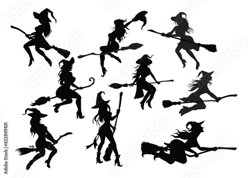 itches flying on a broomstick