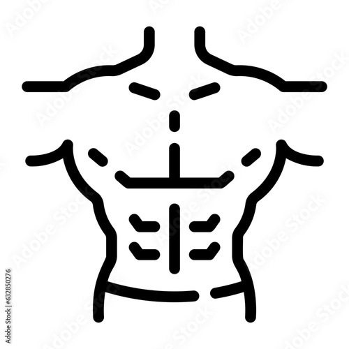 six pack Line Icon