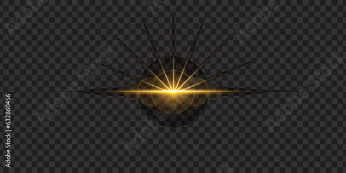 Vector Fiery Sparks On Isolated Transparent Background. Sparks, Fire, Ignition, Fire Particles.