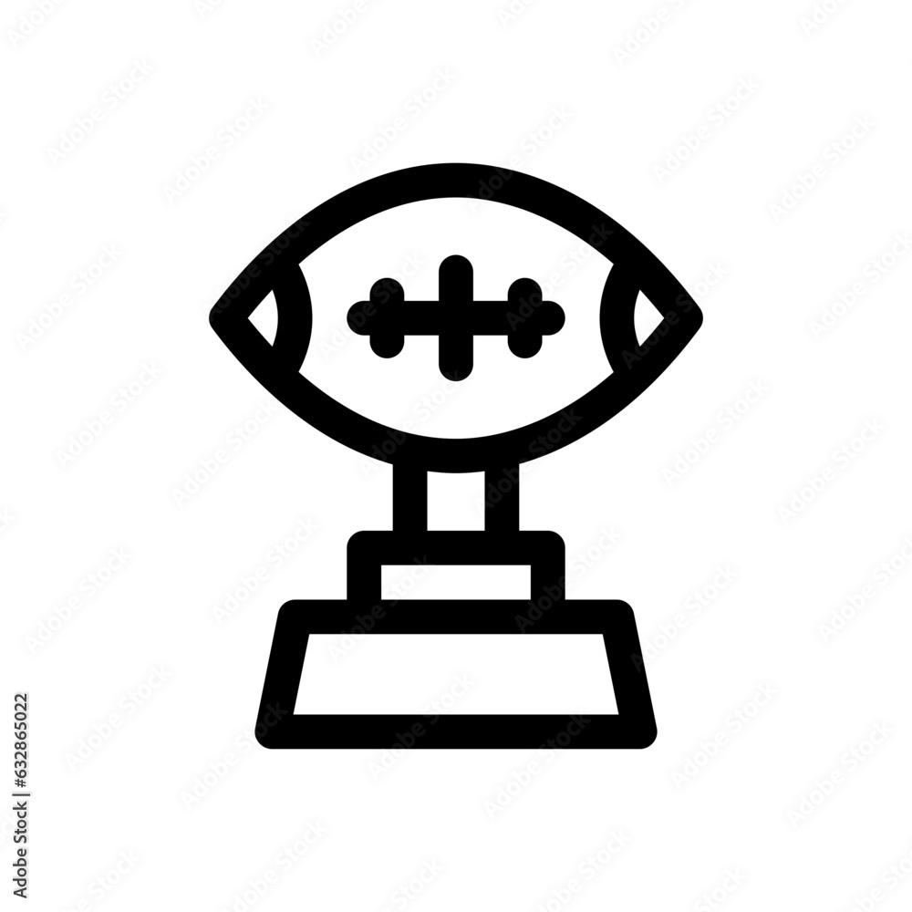rugby line icon rugby line icon