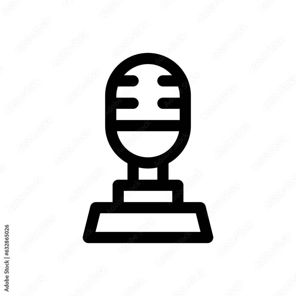 trophy line icon trophy line icon