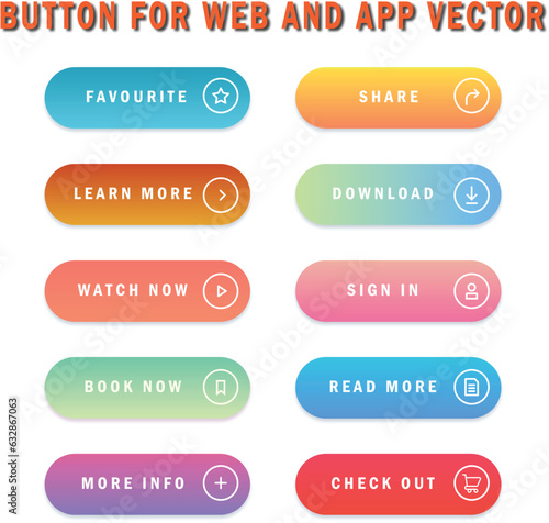 cta web button collection