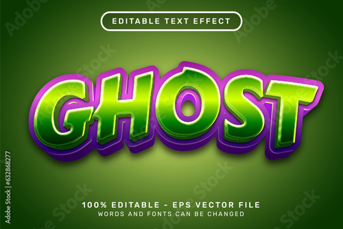 ghost text effect and editable text effect