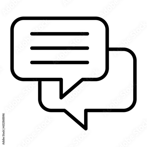  Messaging, Communication, Conversation, Chatbot, Text icon