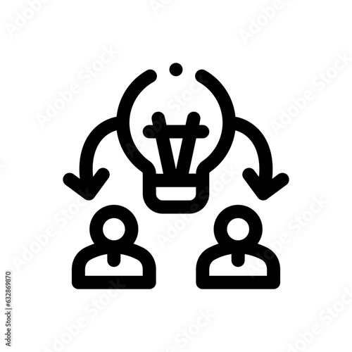 understand line icon