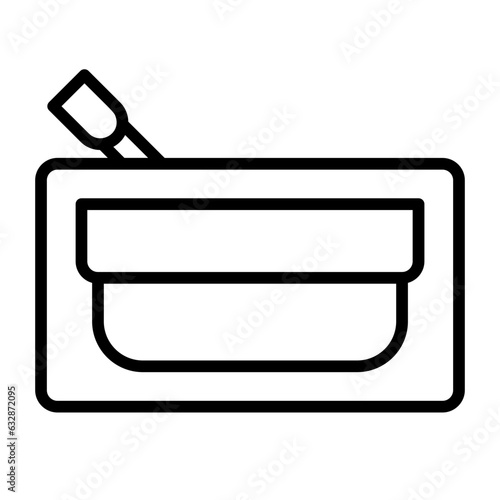 Stationery, Writing instruments, School supplies, Organization, Pen holder icon