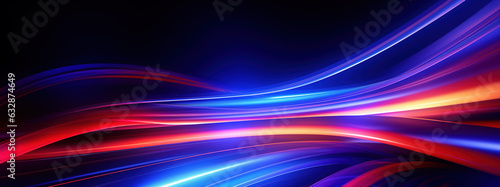 Abstract futuristic colorful glowing neon wallpaper. Technology, digital data concept. AI