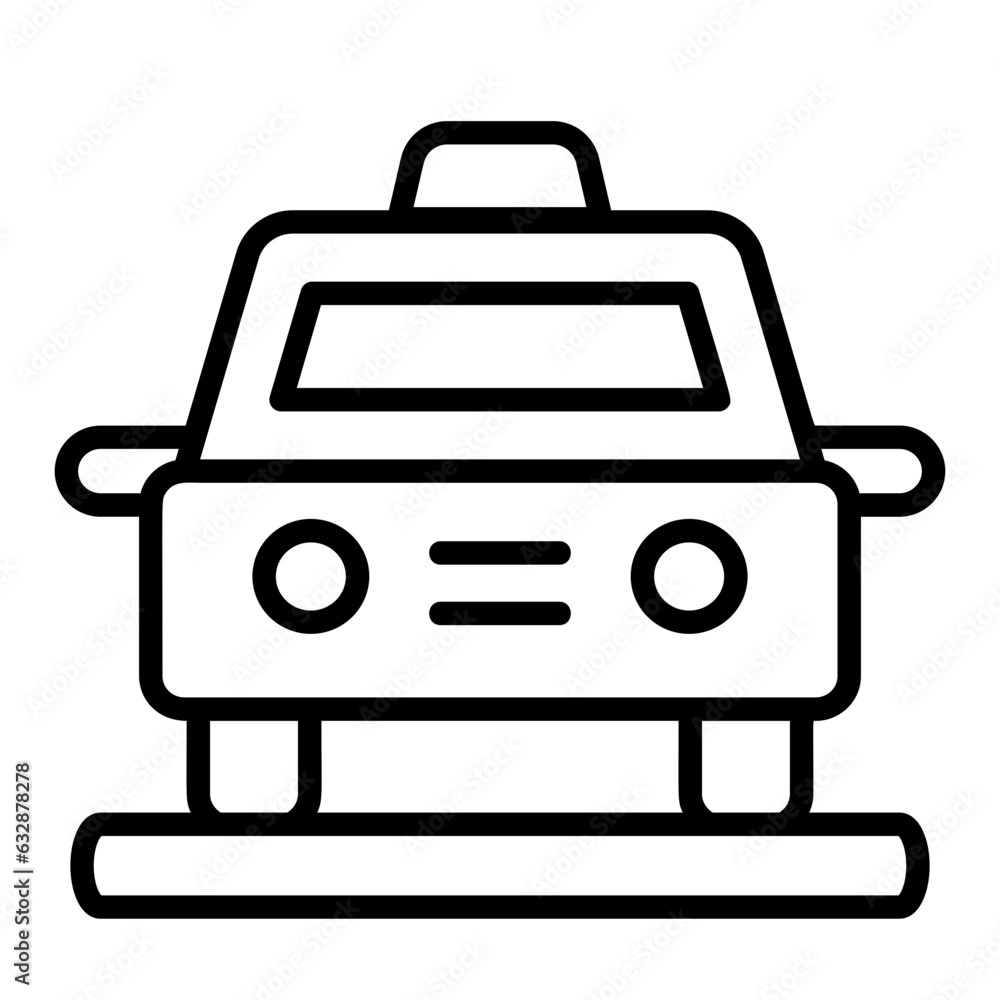 Cab, taxicab, hire car, taxi service, passenger vehicle. icon Cab, taxicab, hire car, taxi service, passenger vehicle. icon