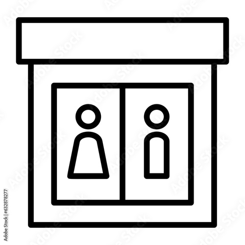 Valokuva Washroom, bathroom, lavatory, public toilet, comfort station