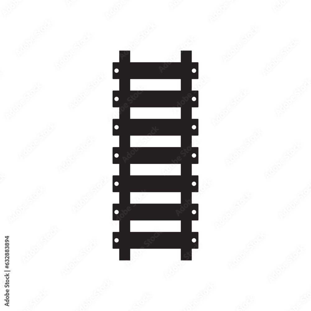 railroad icon vector