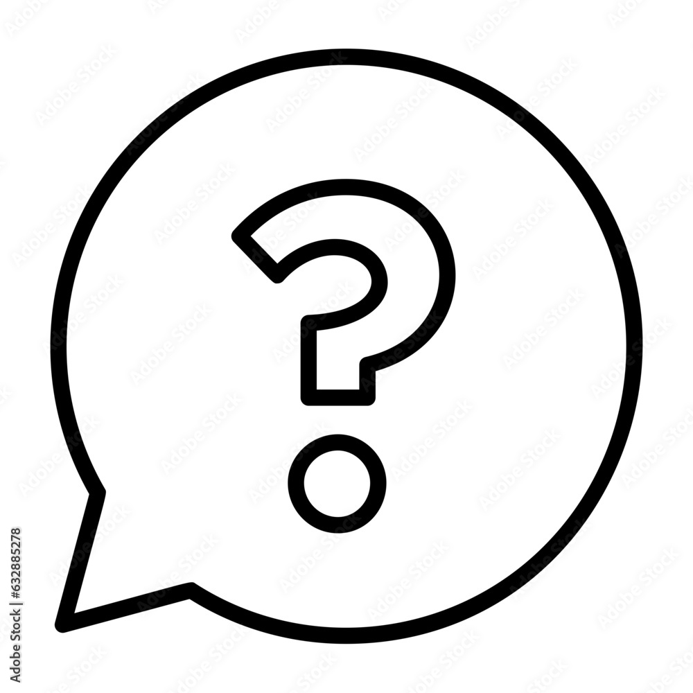 Query, inquiry, doubt, uncertainty, question icon Query, inquiry, doubt, uncertainty, question icon