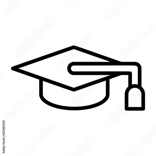 Commencement, convocation, graduation ceremony, completion, finishing icon