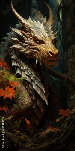 Art with dragons © Tymofii