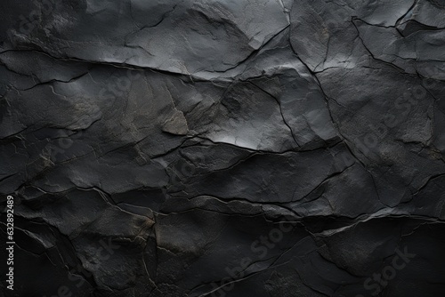 Wallpaper Mural Black dark cement Torontodigital.ca