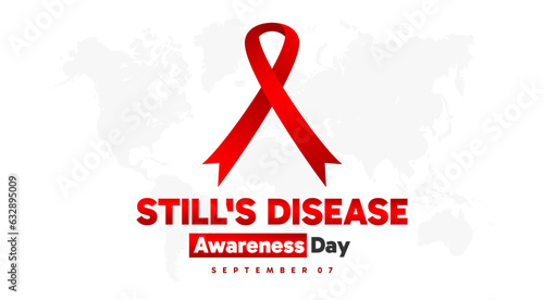 still Disease Awareness Day, with a ribbon in the middle to symbolize togetherness