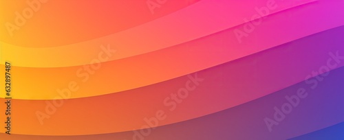 abstract background with wavy lines in yellow, orange and blue colors